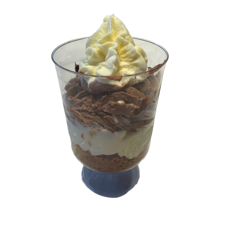 Taartglas Chocolade