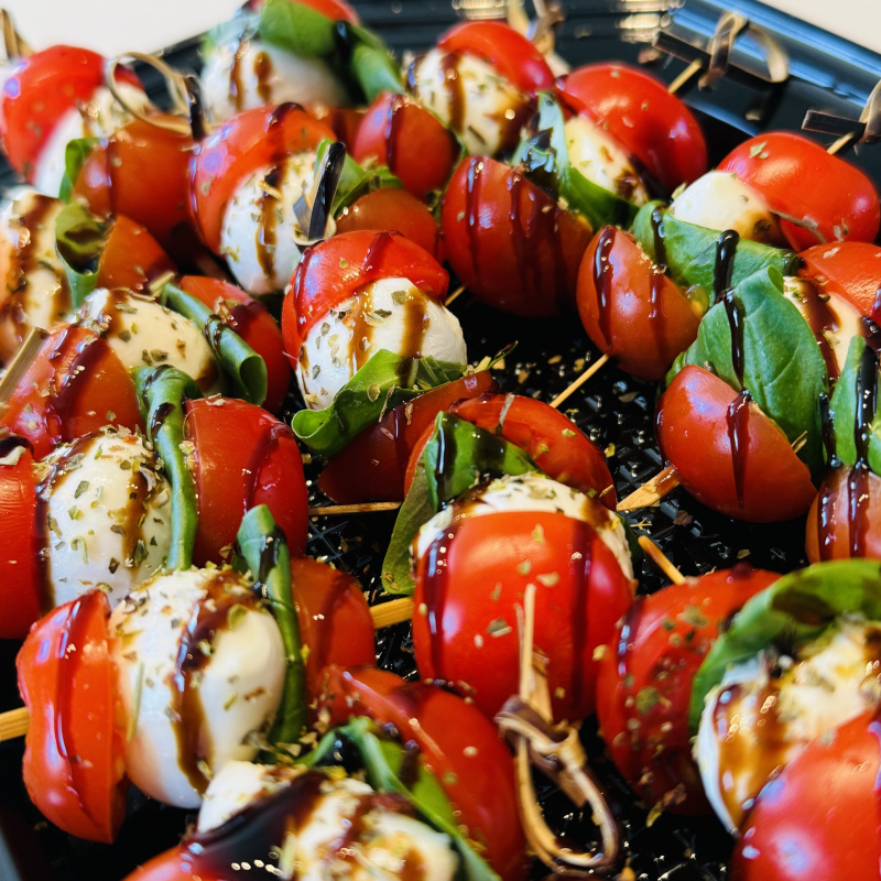 Caprese spiesjes