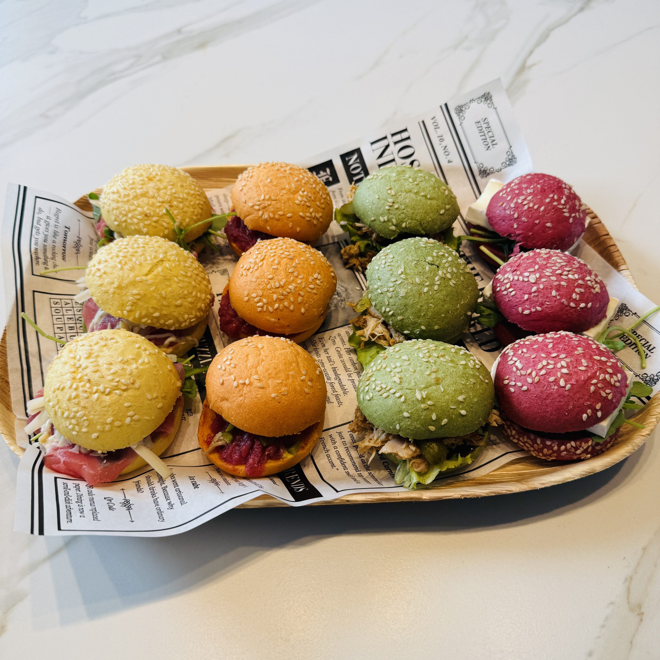 Luxe Mini Broodjes 12 stuks - Afbeelding 2